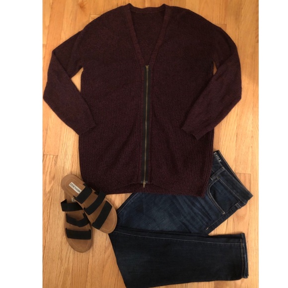 BCBGeneration Sweaters - BCBG Zipper Cardigan